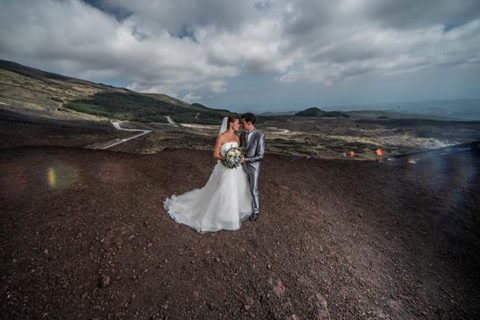 An Intimate Wedding on the top of Volcano Etna – Sicily