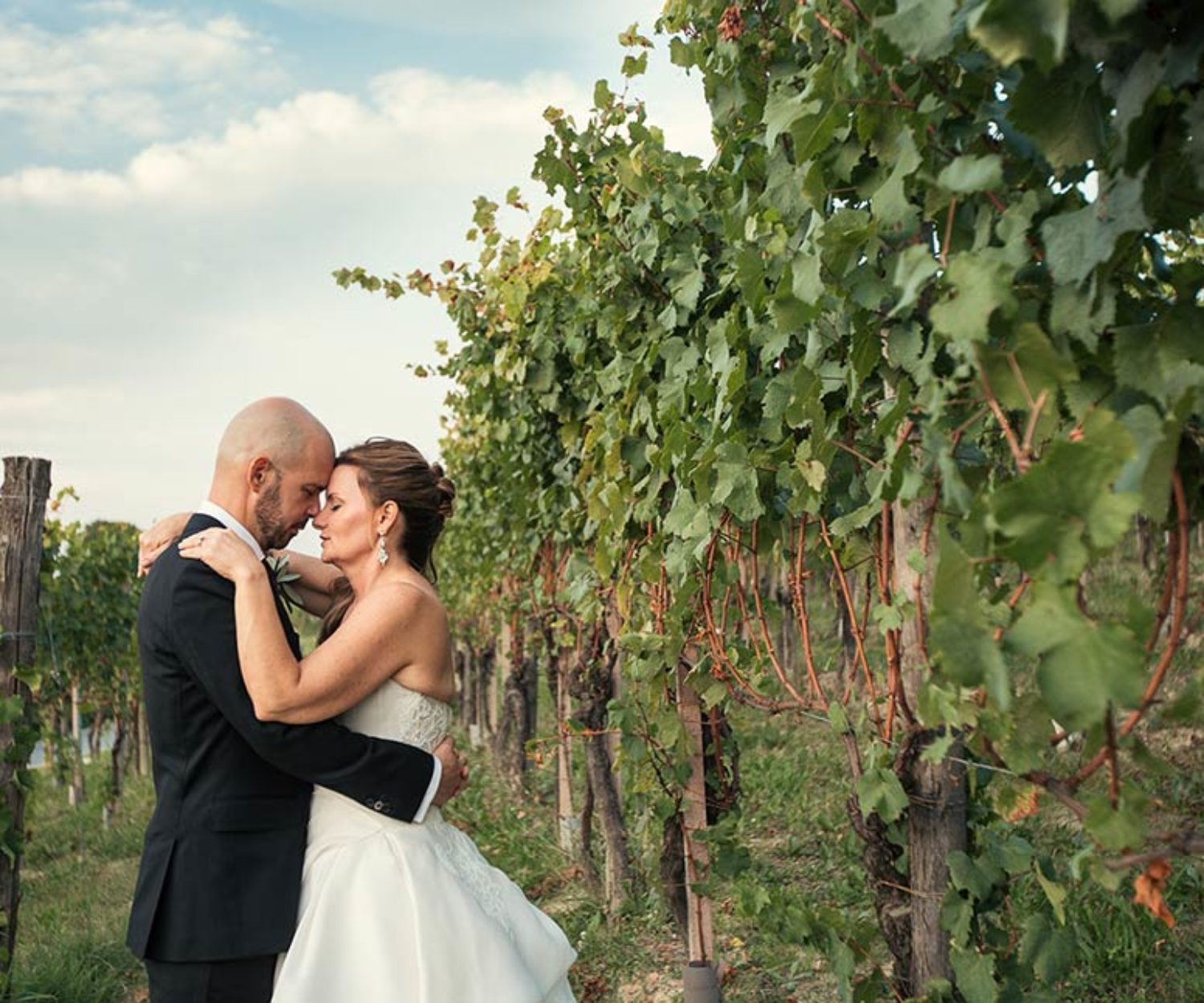 vineyard wedding in Monferrato Italy