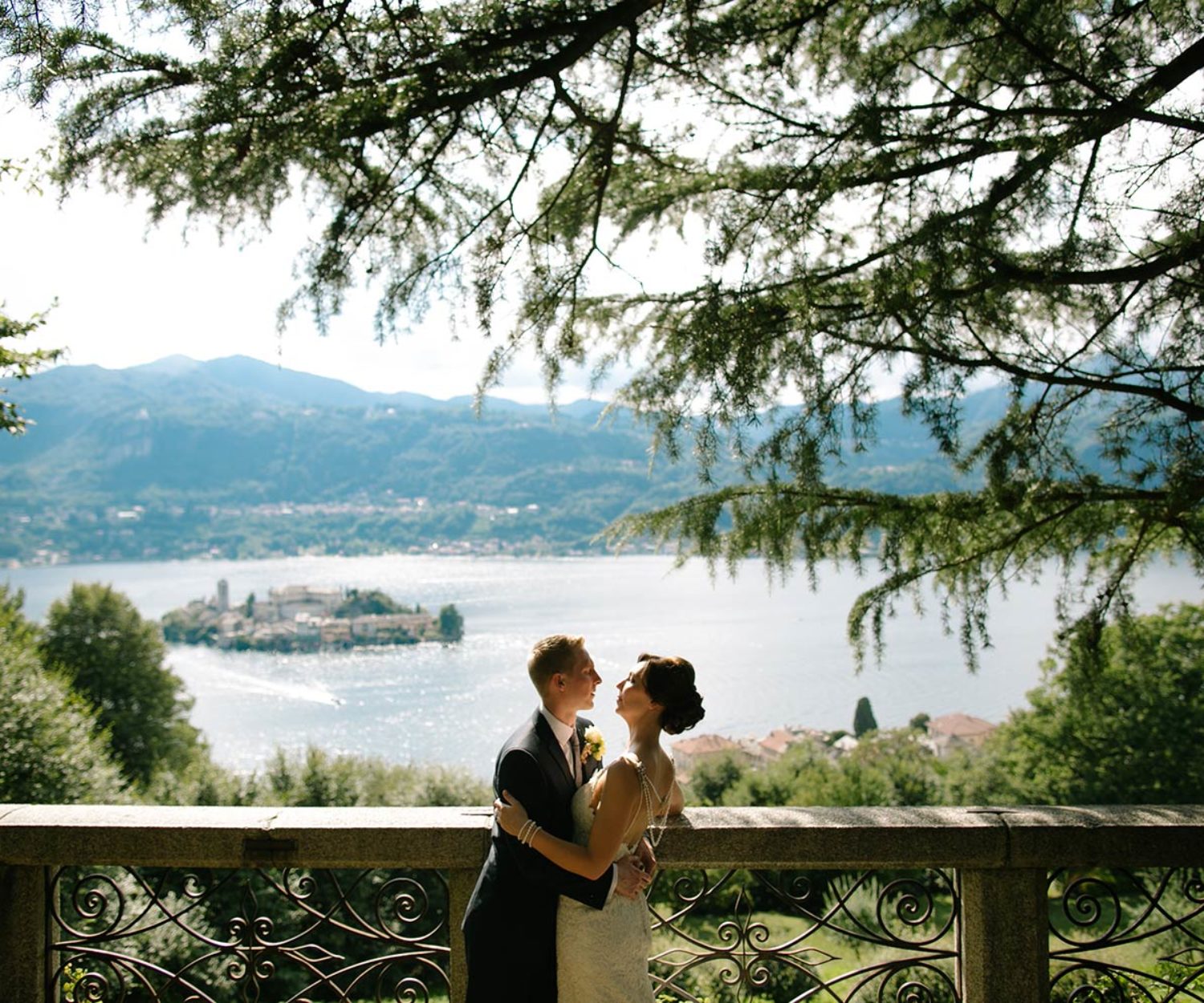 Wedding on Lake Orta