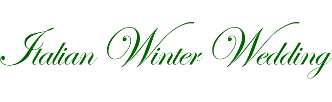 Italian Winter Wedding