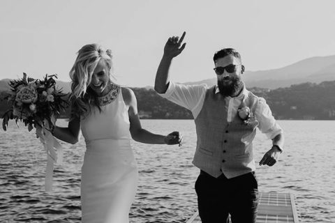 Have a great fun destination wedding on Lake Orta!