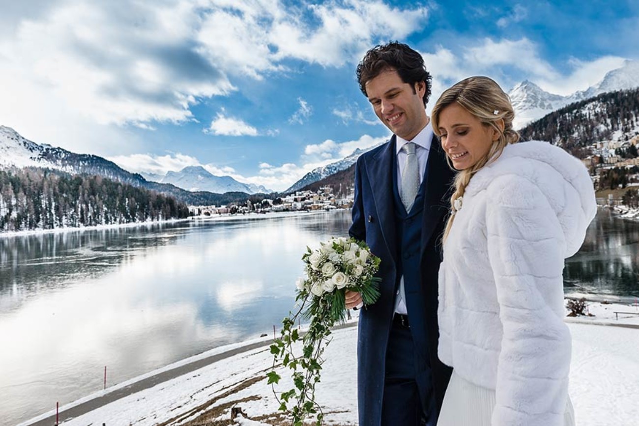 Dolomites winter wedding - photo Riccardo Bestetti
