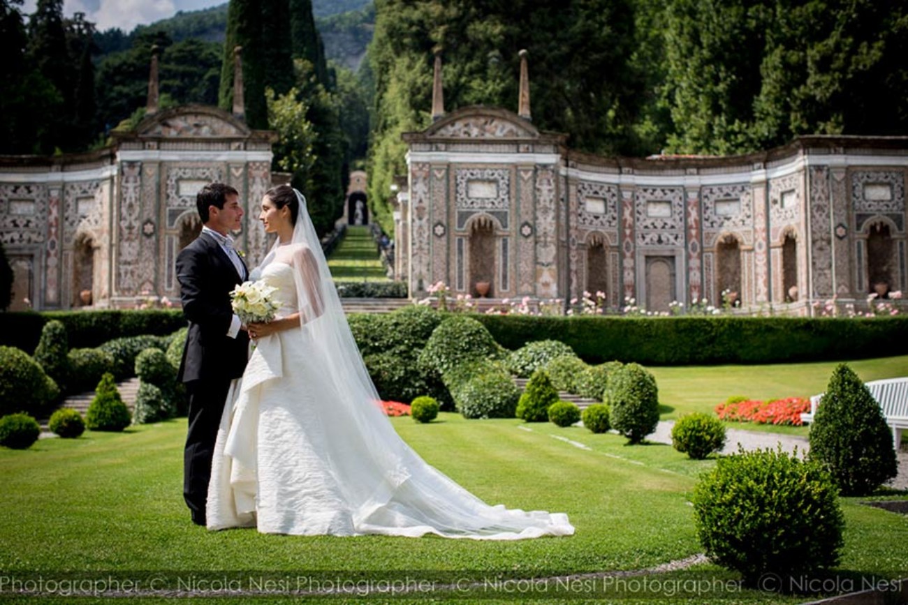 Getting married at Villa d'Este, lake Como. Photo by Nicola Nesi