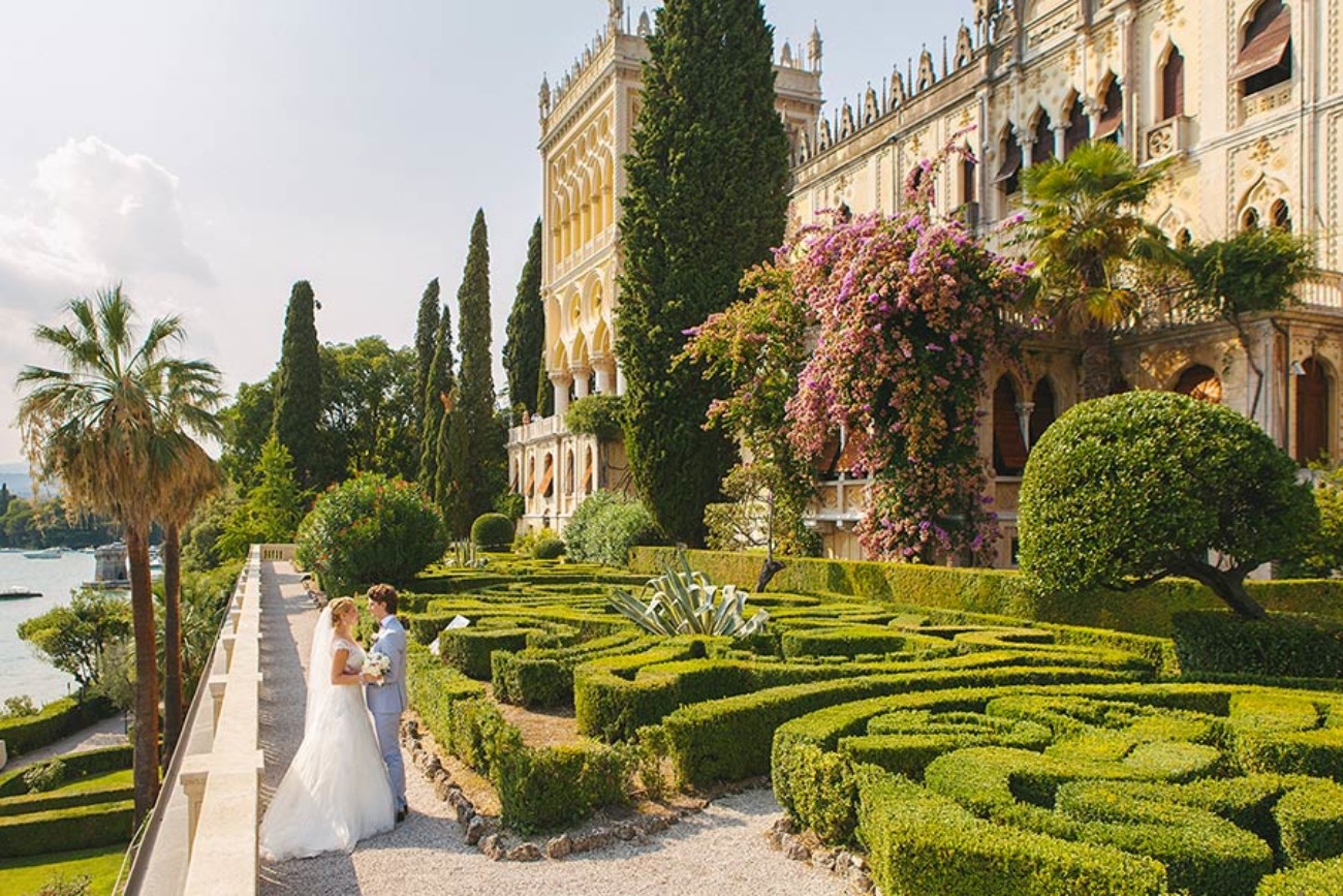 Garda Island, destination wedding in Italy. Photo by Cristiano Brizzi