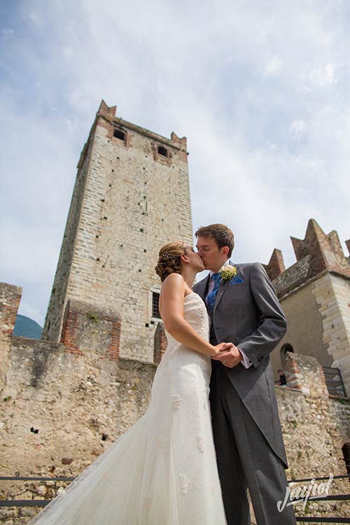 Wedding under the Scaligeri Tower