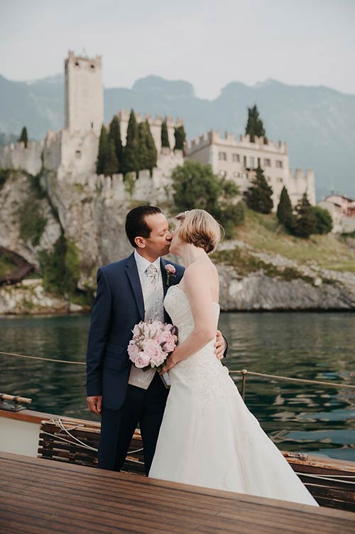 Wedding at Malcesine Castle