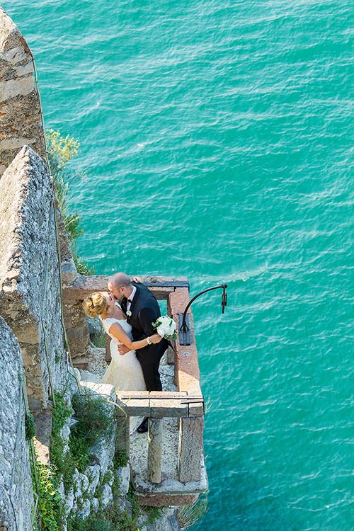 Wedding at Malcene Castle, lake Garda