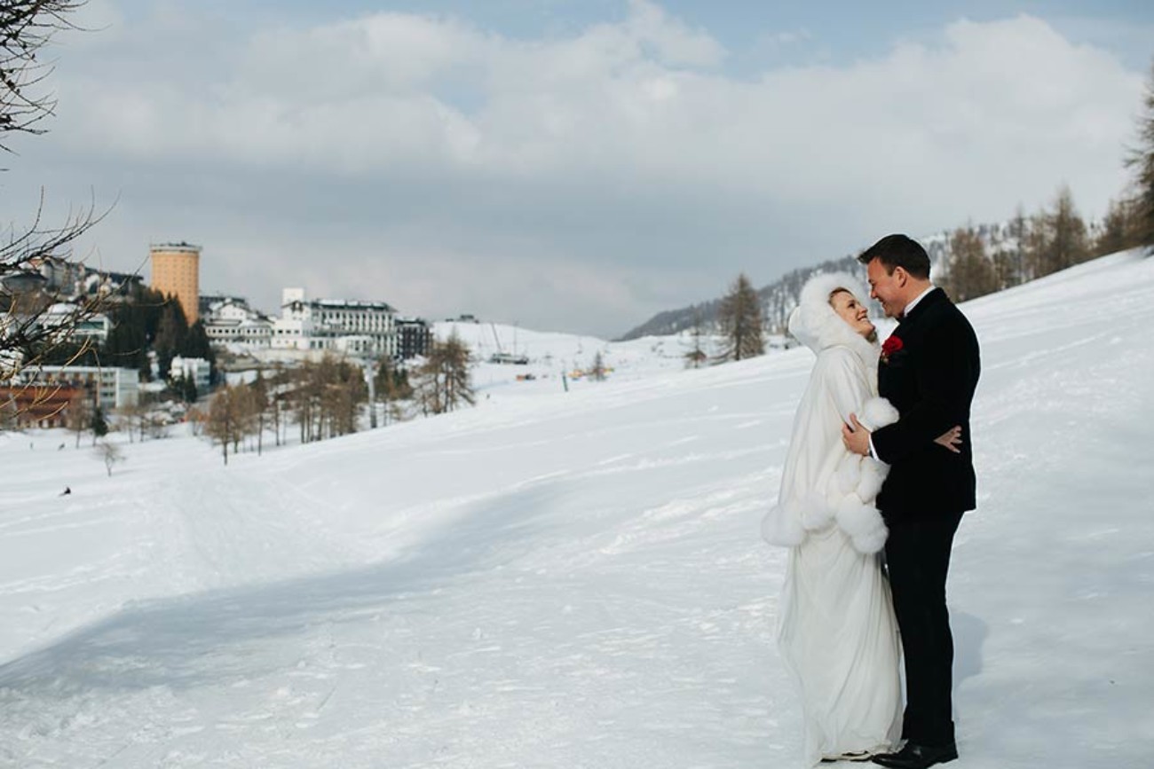 Sestriere, destination wedding in Italy. Photo by David Bastianoni