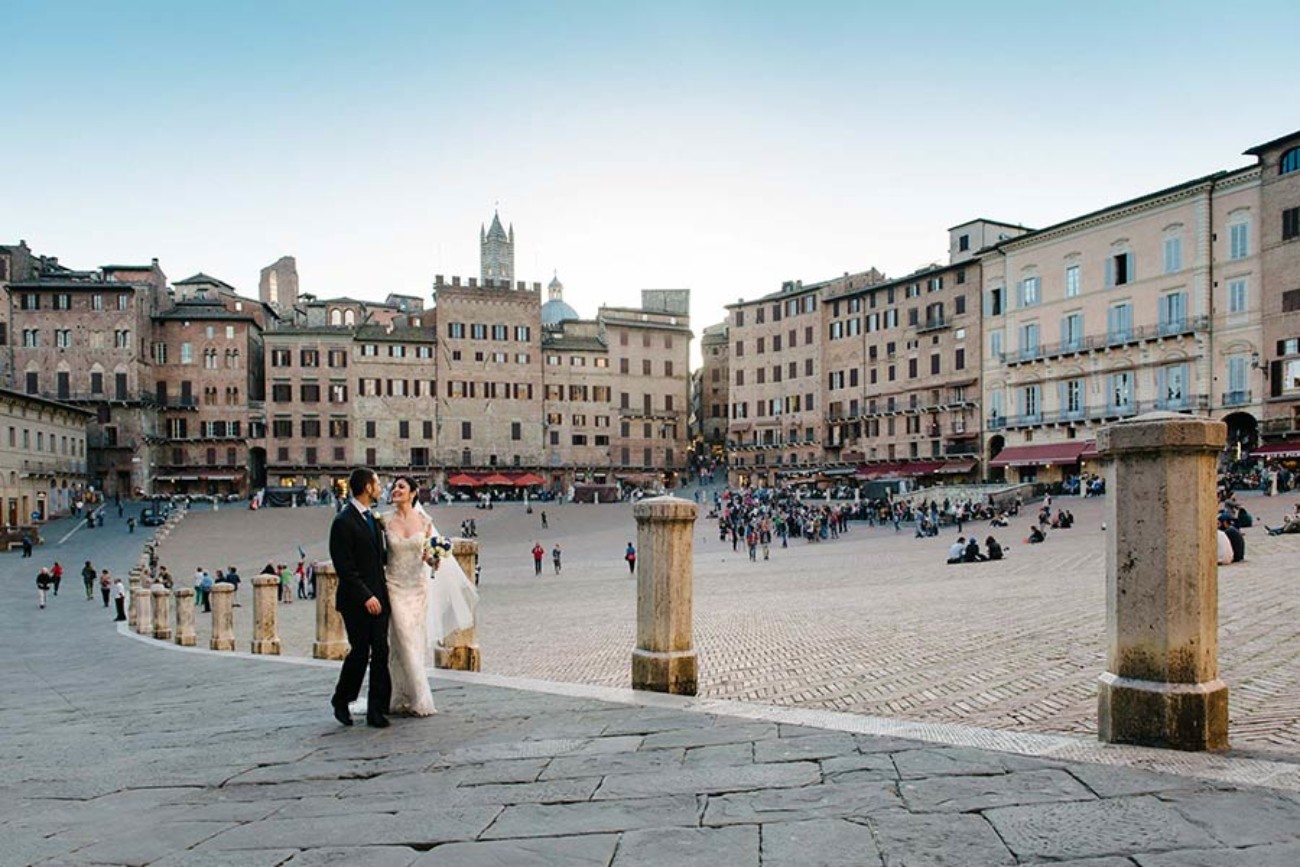 Siena, wedding in Tuscany - photo Alessandro Zingone