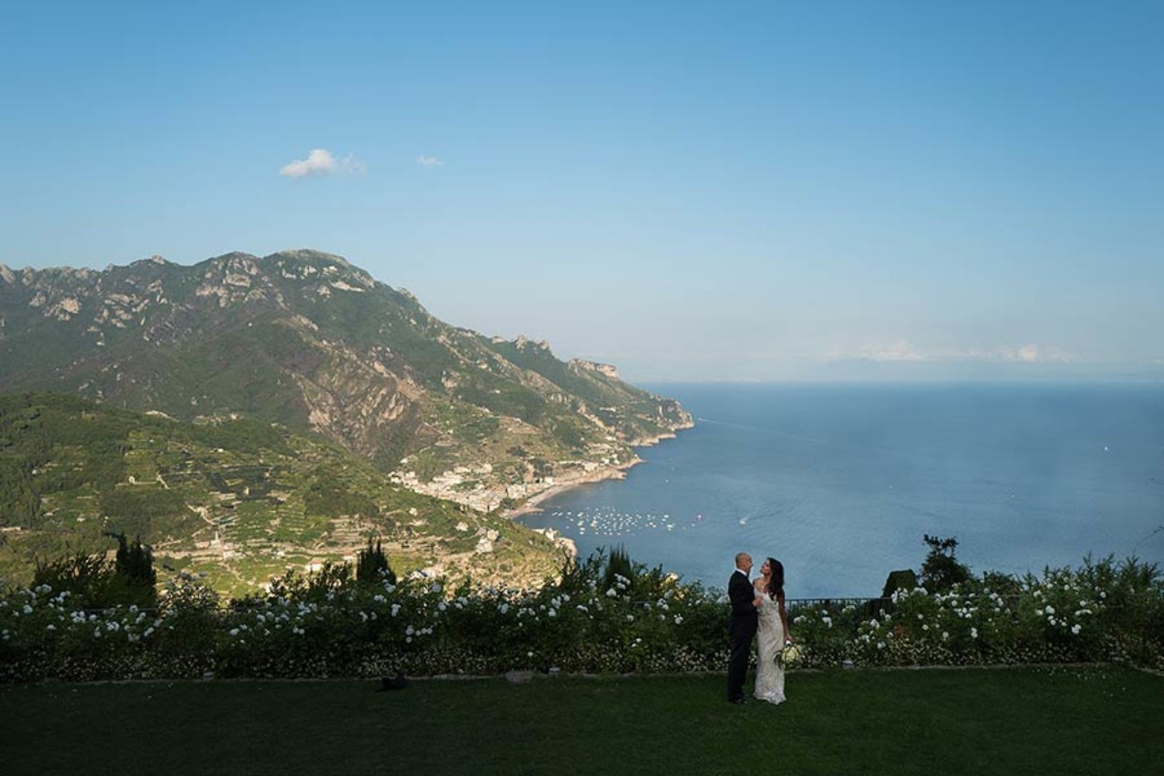Amalfi Coast wedding, Villa Cimbrone - photo Gaetano D'Auria