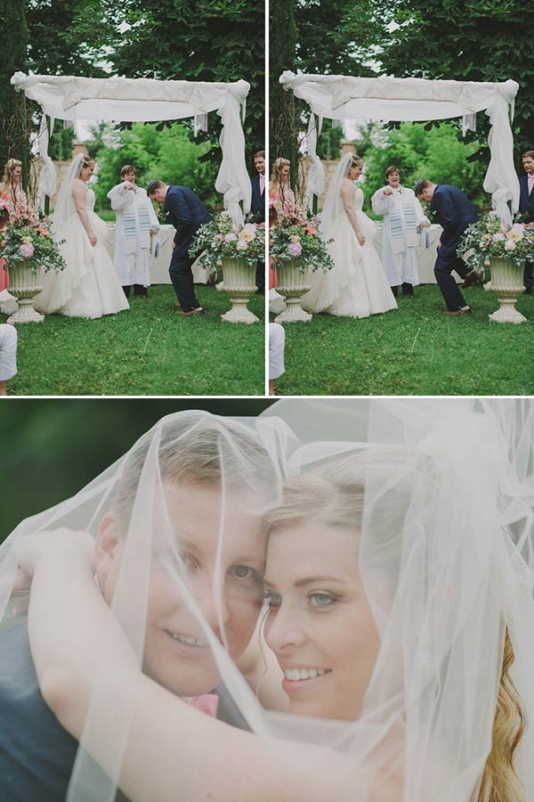 Jewish wedding in Italy