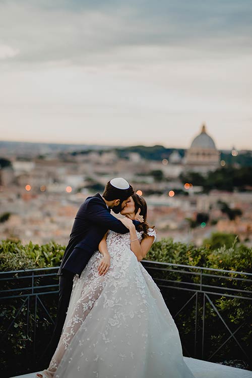 Just married in Rome!