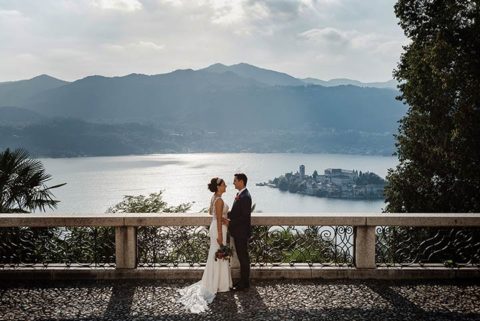 Lake Orta and a Country Chic wedding by the shores