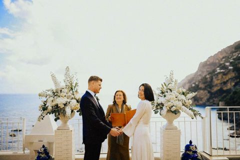 A stilish elope in Positano