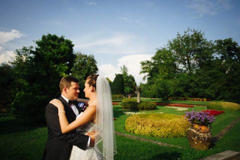 An elegant wedding on Lake Maggiore and a great wedding photo session at Villa Taranto