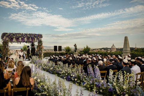 A Luxury French Jewish Wedding In Rome