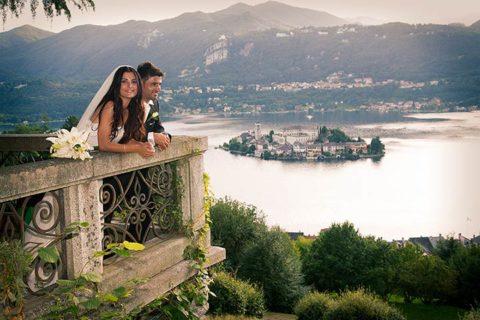 Intimate and Romantic main keywords for a wedding on Lake Orta