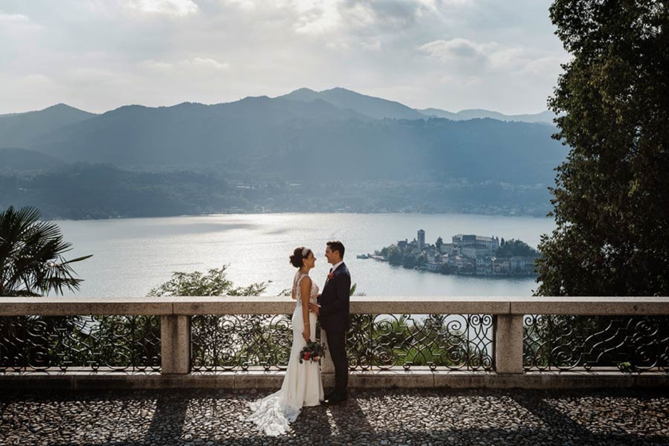 St. Julius Island, microwedding on Lake Orta - photo by Independent Pictures