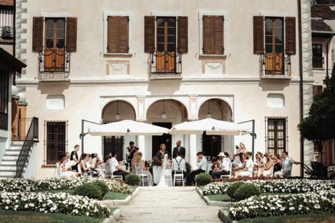 Boho Style Microwedding on Lake Orta