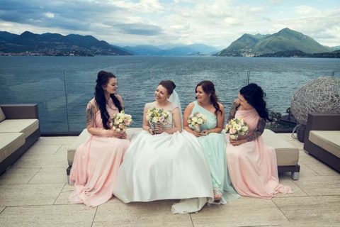 A chic wedding on Pescatori Island Lake Maggiore