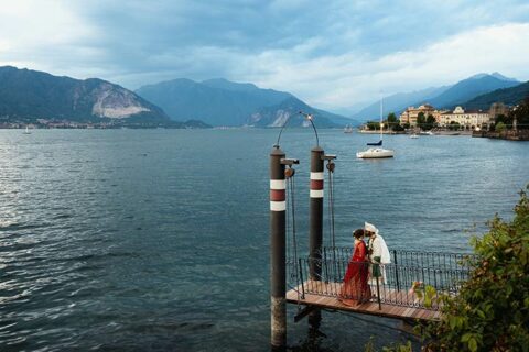 An Italian Indian Wedding between Lake Orta and Lake Maggiore. Day 2