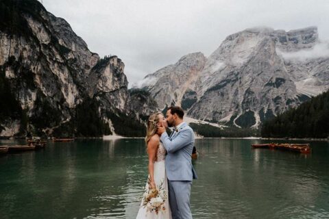 A wedding on Lake Braies