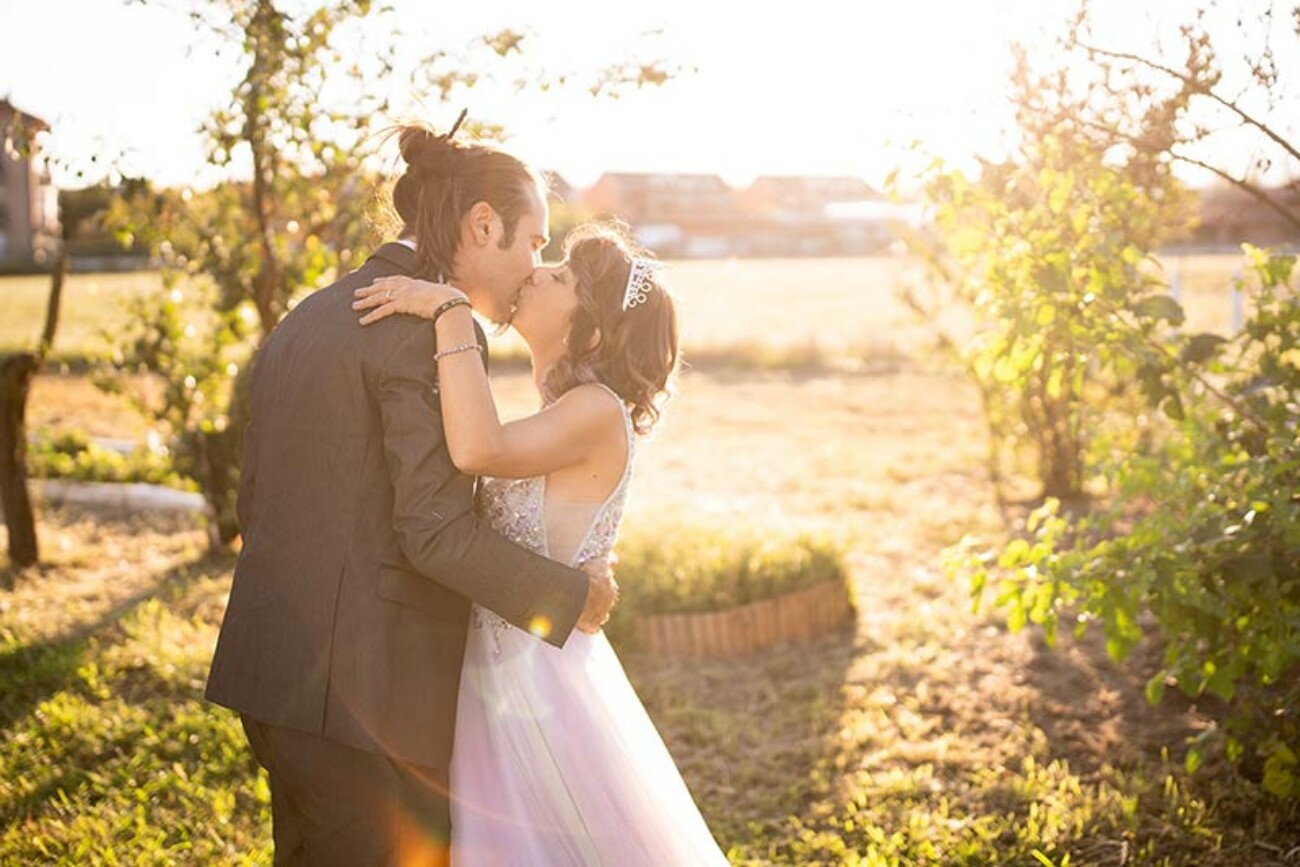 Charity wedding in Piemonte countryside, Italy