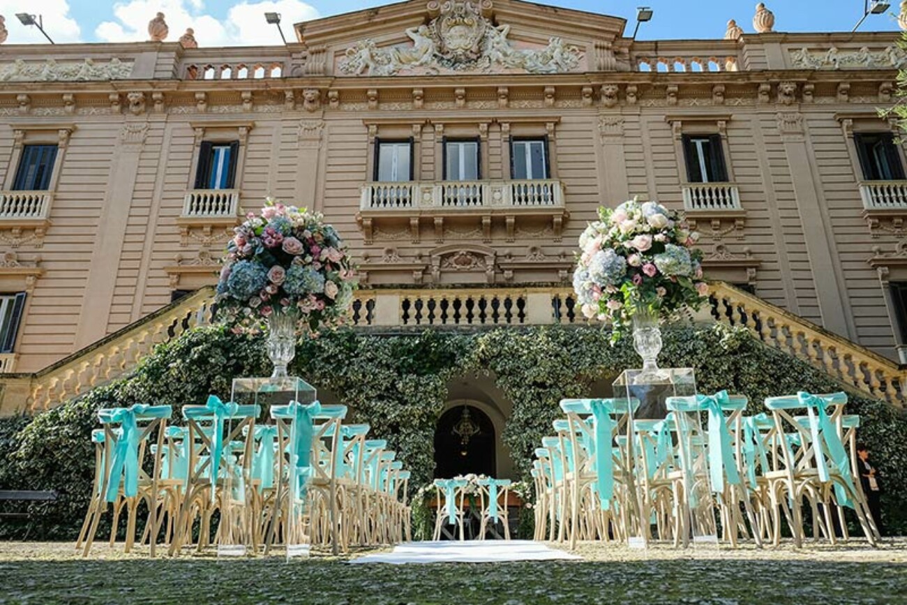 Charity wedding in Palermo, Italy