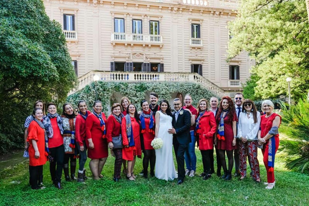 Charity wedding in Palermo, Italy