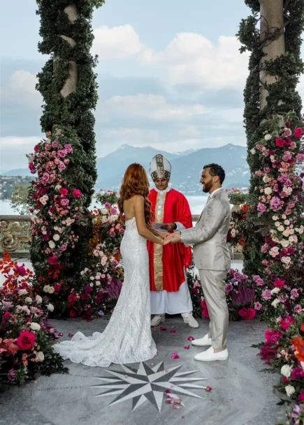 Wedding on Lake Como, Italy