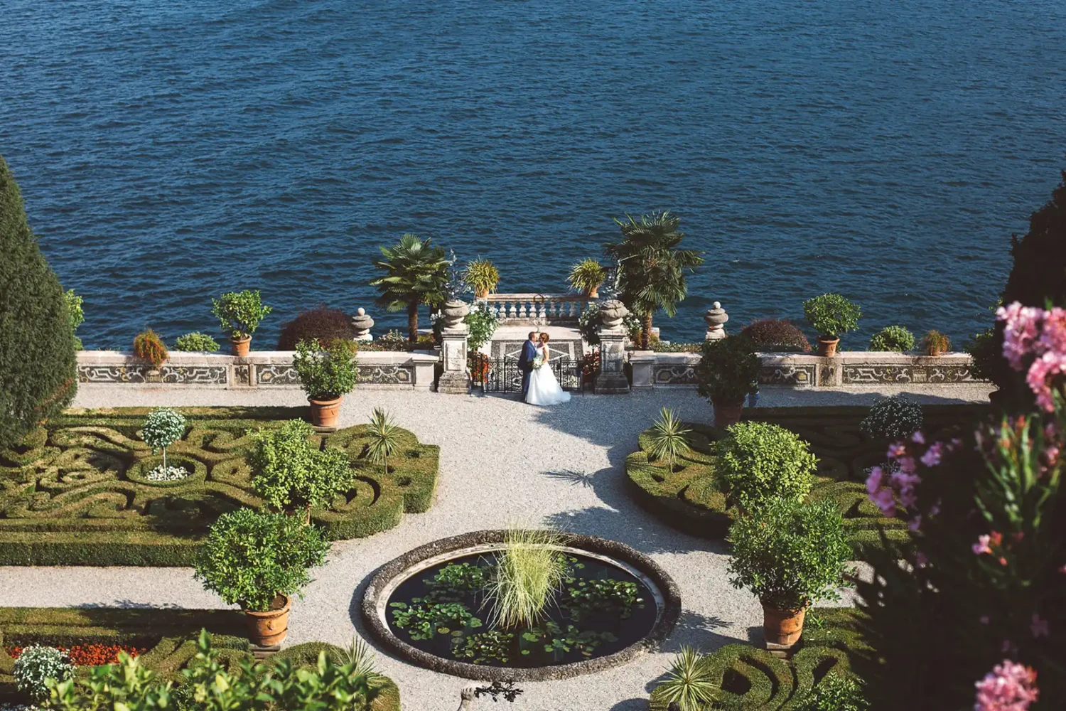 Destination wedding in Italy at Isola Bella on Lake Maggiore