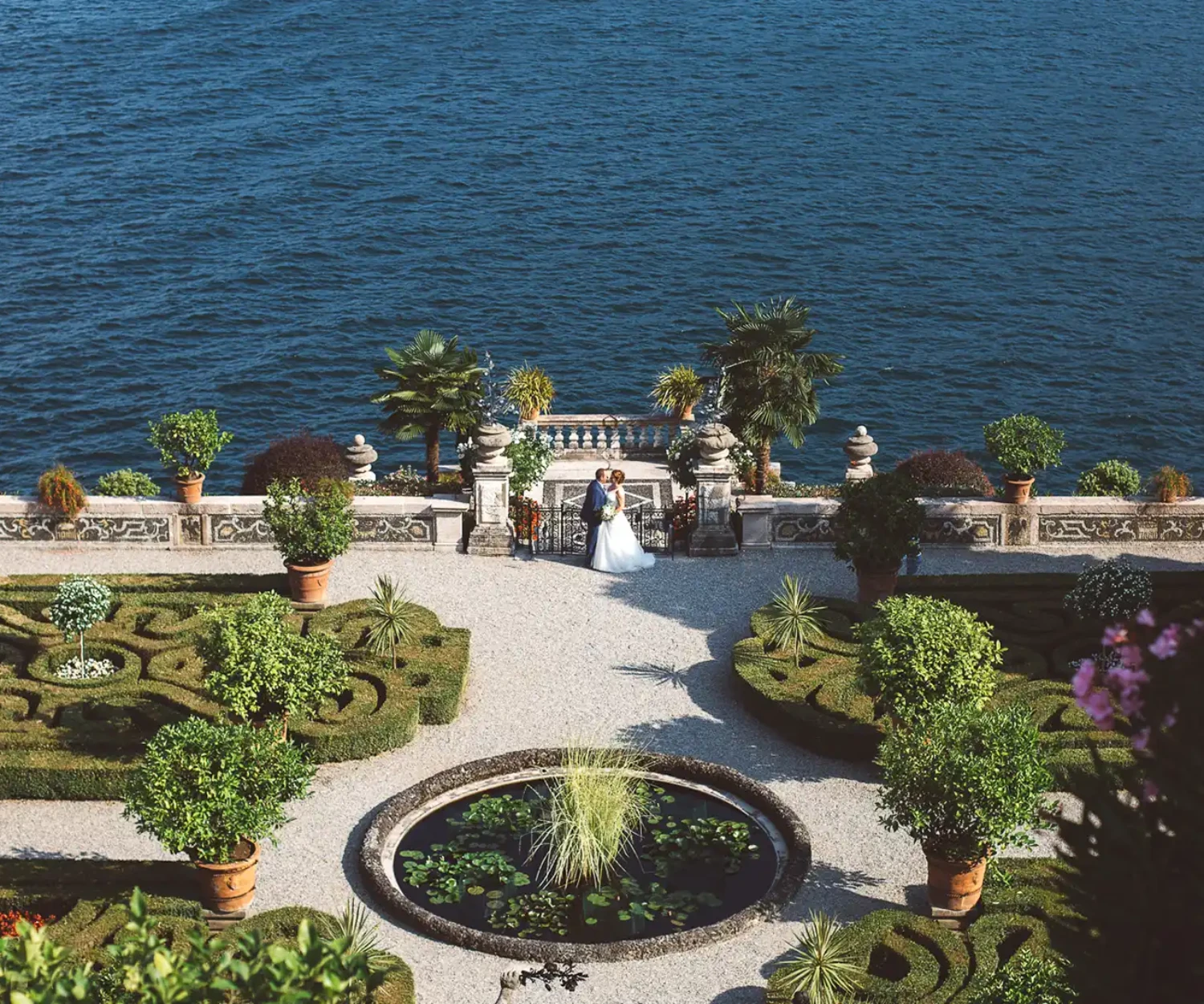 Destination wedding in Italy at Isola Bella on Lake Maggiore