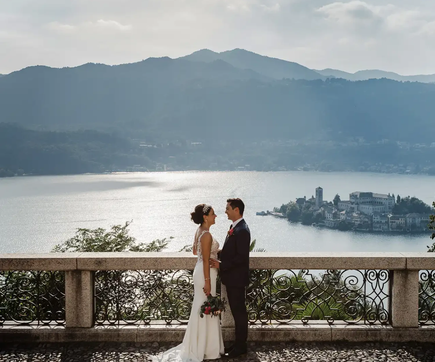 Wedding on Lake Orta